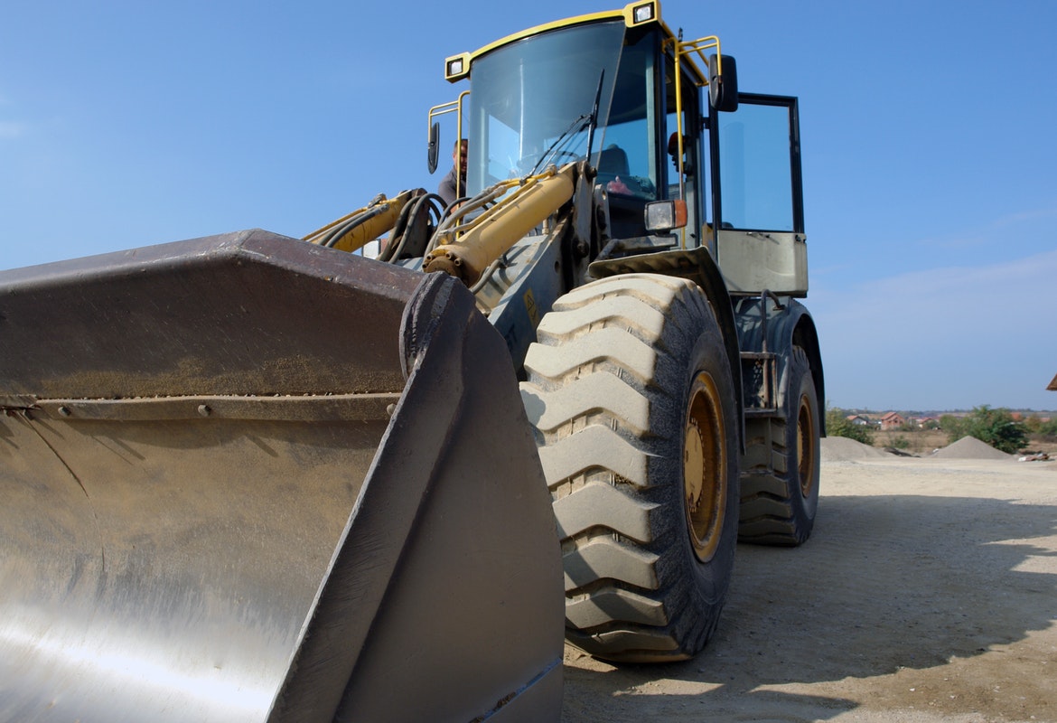 Relaxing in yard under umbrella